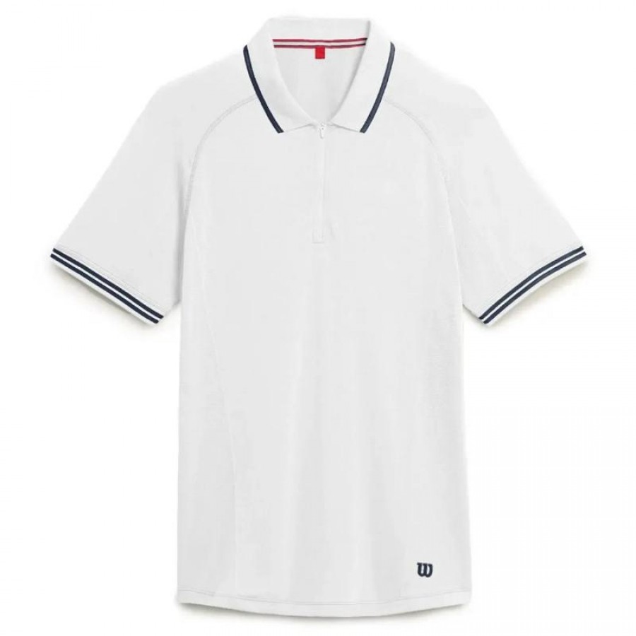 Polo Wilson Players Seamless 2.0 Blanco  Oferta + Barato