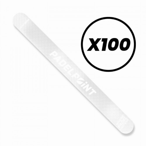 Protetor PadelPoint Tranparente Rugoso Logo Big x100 Protetor PadelPoint Tranparente Rugoso Logo Big x100