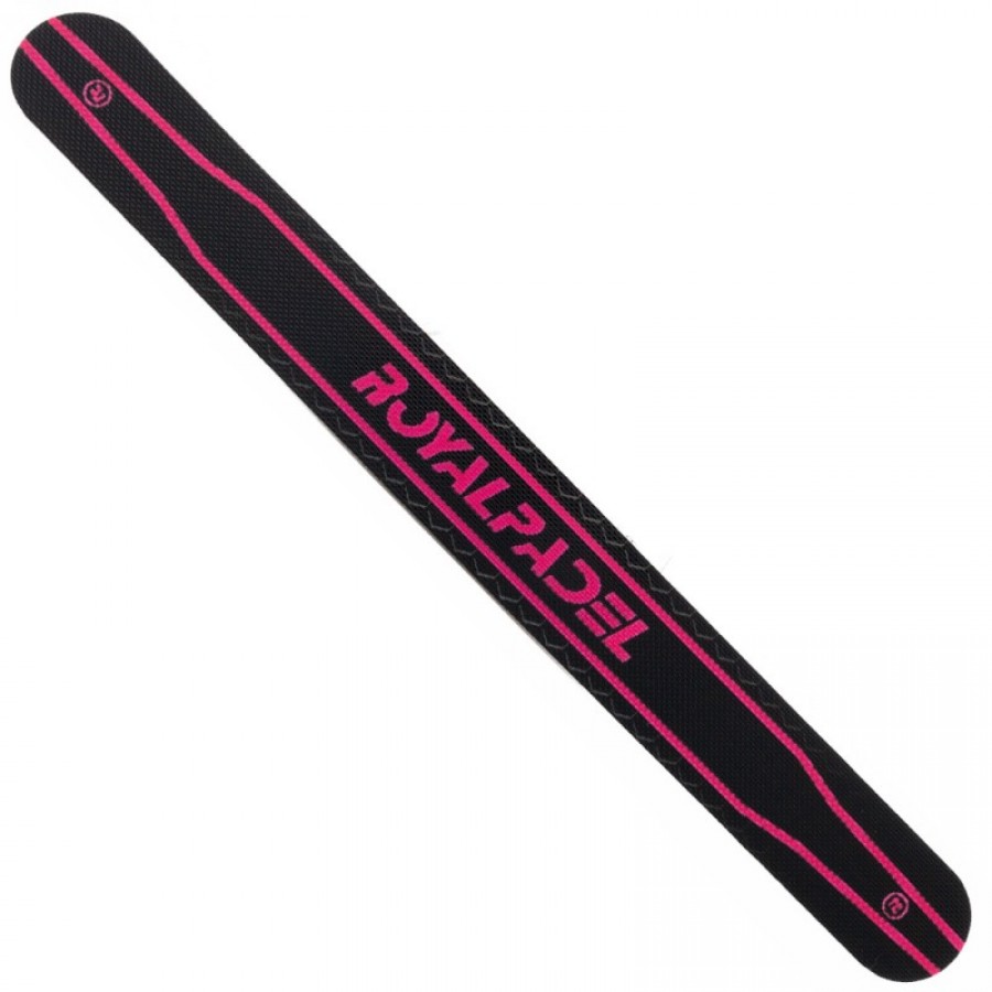 Protector Royal Padel Negro Logo Rosa  Oferta + Barato