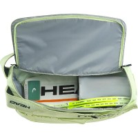 Head Pro Duffle M Lime Anthracite Racket Bag  Offer + Cheap
