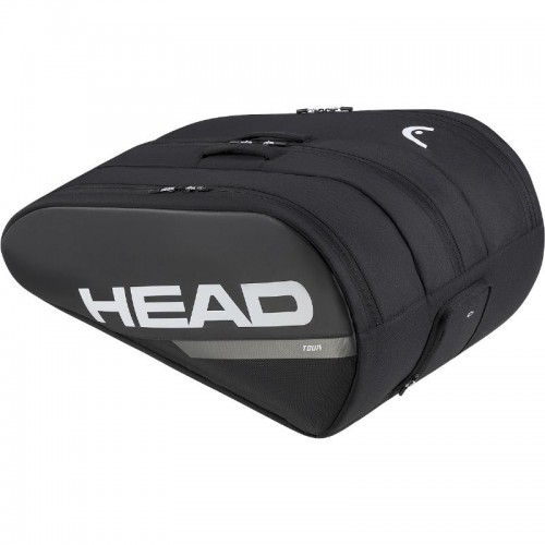 Bolsa de raquete Head Tour XL preta e branca Bolsa de raquete Head Tour XL preta e branca