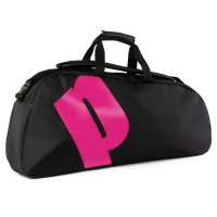 Raquetero Prince Tour 1 Negro Rosa  Oferta + Barato