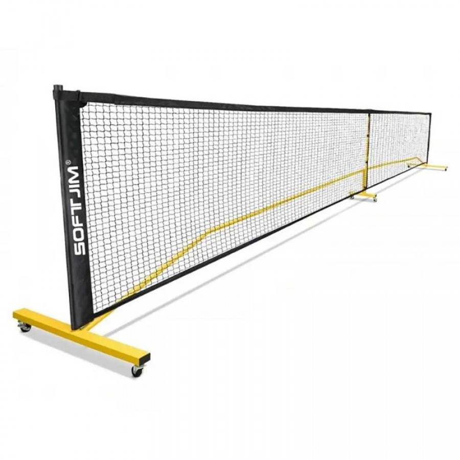 Red Pickleball SoftJim With Wheels  Offer + Cheap