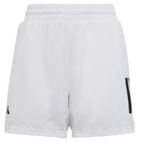 Calções Adidas Club 3 Stripes Blanco Junior  Oferta + Barato