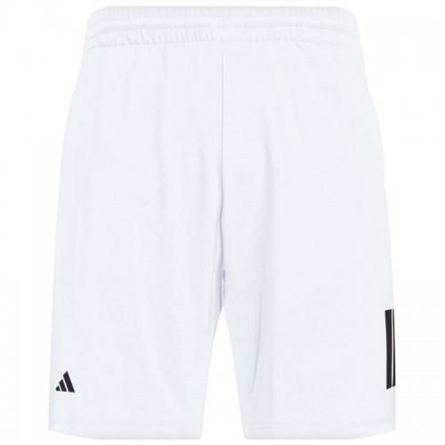 Adidas Club 3 Stripes Short Bianco Nero Adidas Club 3 Stripes Short Bianco Nero