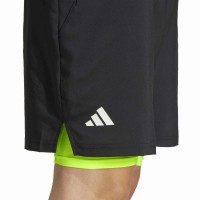 Calções Adidas Club Negro Lucid Limon  Oferta + Barato