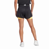Short Adidas Match Pro Negro Amarillo Mujer  Offre - Pas cher