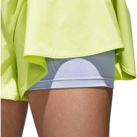 Calções Adidas Melbourne Amarillo Mujer  Oferta + Barato