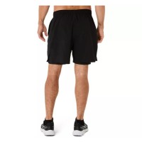Short Asics Core 2N1 7IN Desempenho Negro  Oferta + Barato