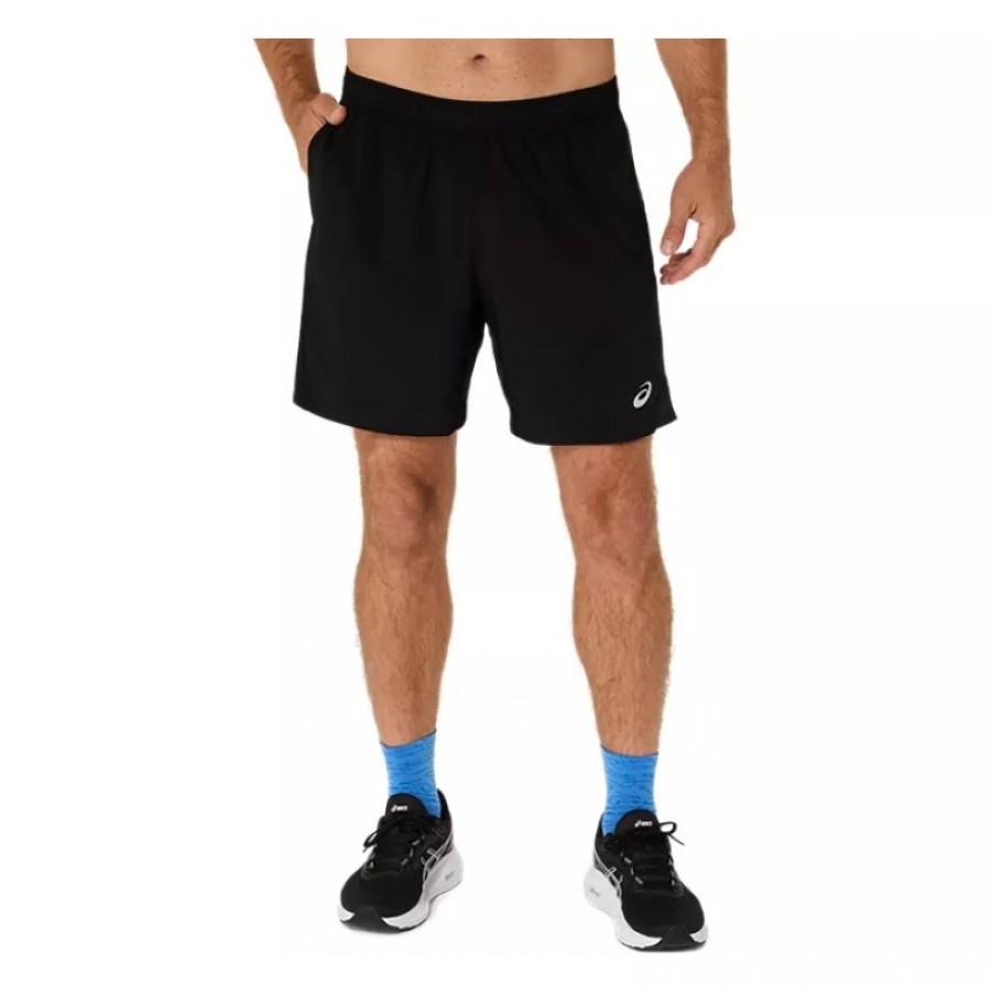 Short Asics Core 7IN Negro Performance  Oferta + Barato