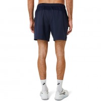 Short Asics Court 7 Azul Medianoche  Offer + Cheap