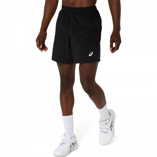 Short Asics Court 7IN Negro Blanco Short Asics Court 7IN Negro Blanco