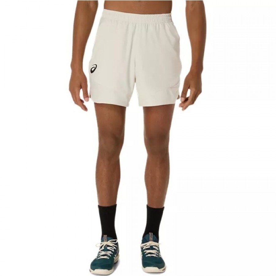 Short Asics Match 7In Beige Claro  Offer + Cheap
