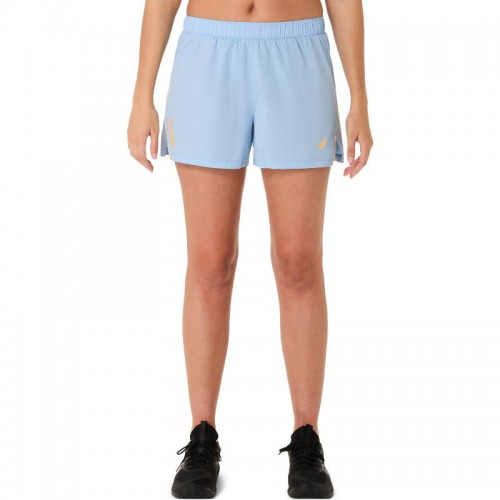 Short Asics Padel Court 2En1 Azul Pierre Negro Mujer Short Asics Padel Court 2En1 Azul Pierre Negro Mujer