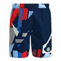Short Bidi Badu New York 7Inch Azul Oscuro Rojo  Oferta + Barato