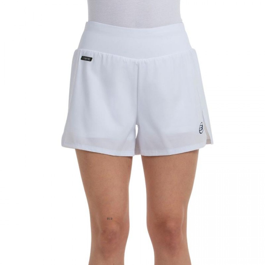 Short Bullpadel Dictio Blanco Mujer  Oferta + Barato