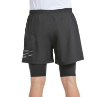 Calções Bullpadel Meta Black  Oferta + Barato