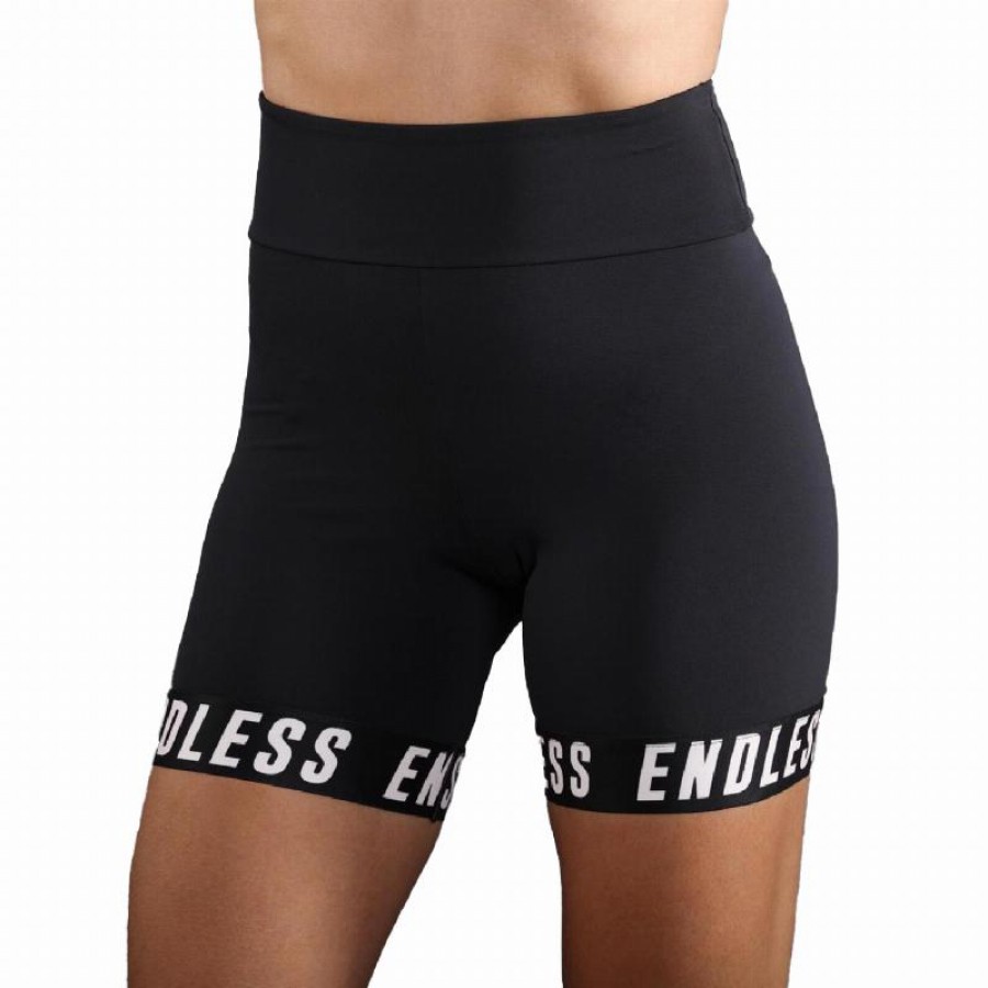 Short Endless Chill Negro Blanco Mujer