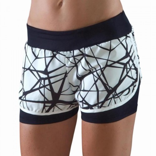 Pantaloncini Endless Tech II Blanco Mujer Pantaloncini Endless Tech II Blanco Mujer