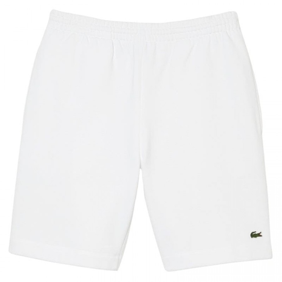 Short Lacoste Regular Fit Blanco  Offer + Cheap