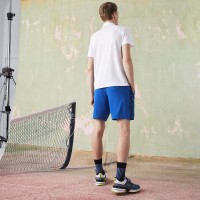 Short Lacoste Sport Azul Estampado  Offer + Cheap