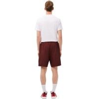 Short Lacoste Sport Burdeos  Oferta + Barato