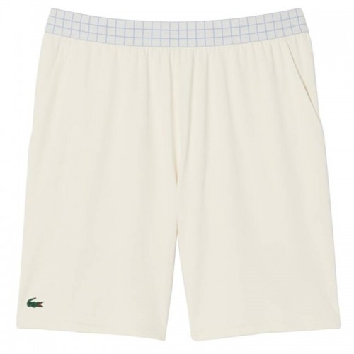 Pantaloncini Lacoste Tenis Ultra Dry Blanco Roto Pantaloncini Lacoste Tenis Ultra Dry Blanco Roto