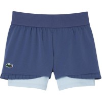 Calções Lacoste Ultra Dry Violeta Azul Mujer  Oferta + Barato