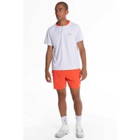 Nox Team Shorts Orange Rouge Blanc