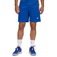Calções Puma Individual Azul Laranja
