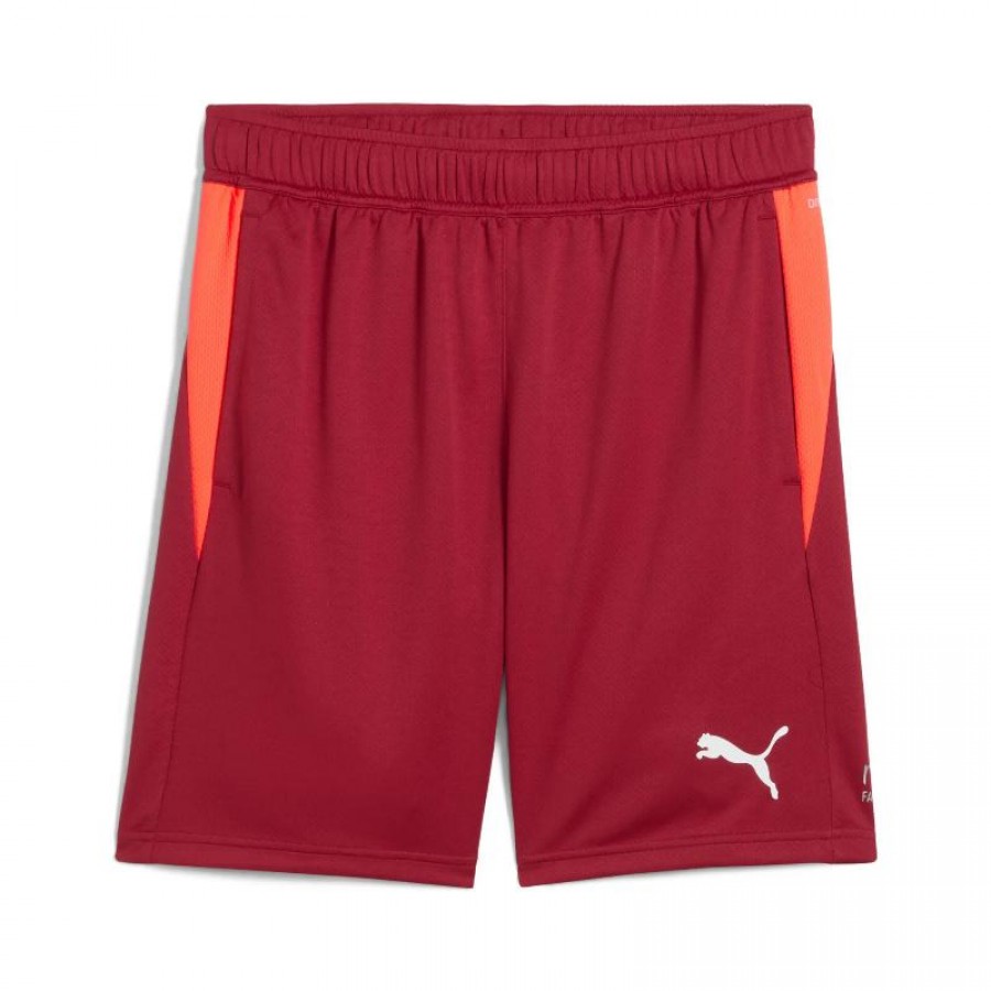 Puma Single Dark Red Shorts  Offer + Cheap