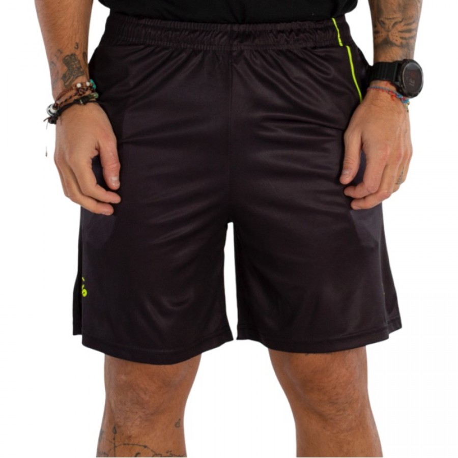 Short Vibora Black Mamba X Aniversario Negro Amarillo Fluor  Oferta + Barato