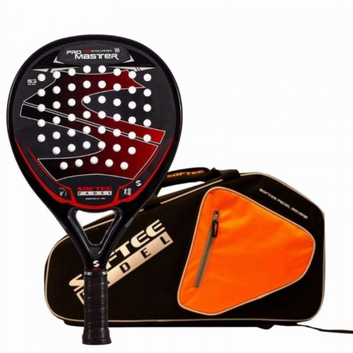 Pack Pala Softee Pro Master Evolution Rojo con Paletero Pack Pala Softee Pro Master Evolution Rojo con Paletero