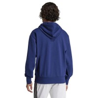 Moletom Adidas Essentials Azul Escuro Branco  Oferta + Barato