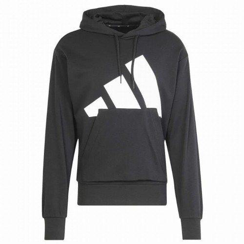 Adidas Essentials Nero Bianco Felpa Adidas Essentials Nero Bianco Felpa