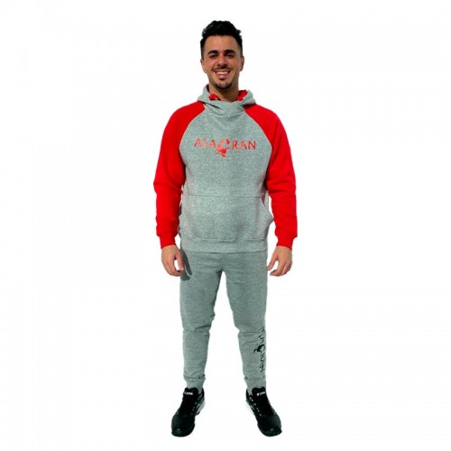 Alacran Elite Moletom Cinza Vermelho Alacran Elite Moletom Cinza Vermelho