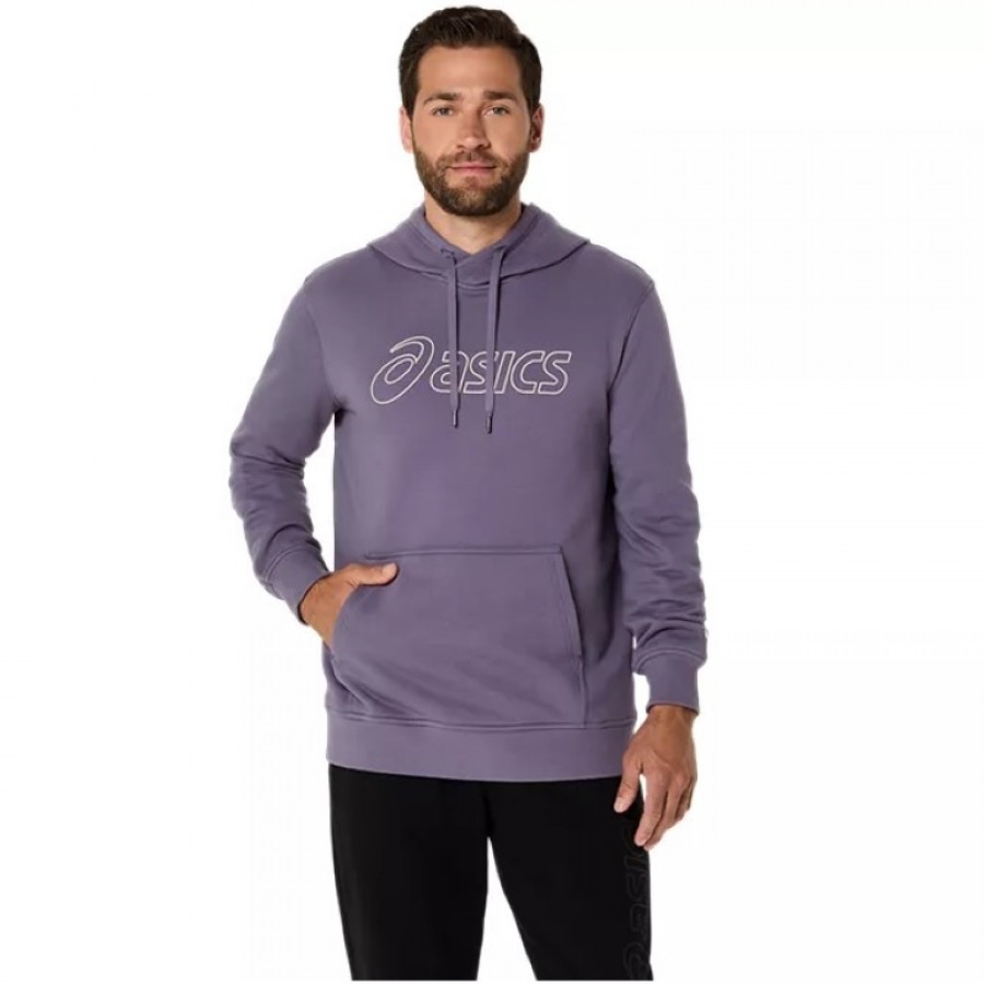 Asics Purple Grey Birch Sweatshirt  Offer + Cheap