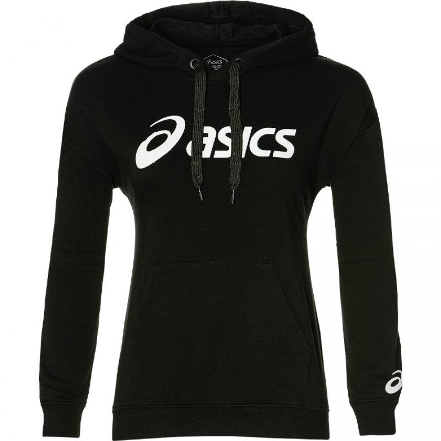 Sudadera Asics Logo Grande Negro Mujer