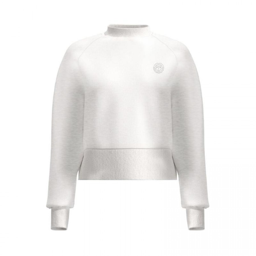 Bidi Badu Chill Crew Sweatshirt Blanc Fonce Femme