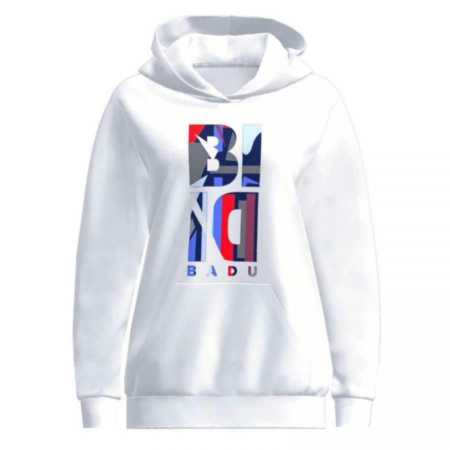 Sudadera Bidi Badu New York Chill Azul Oscuro Rojo  Oferta + Barato