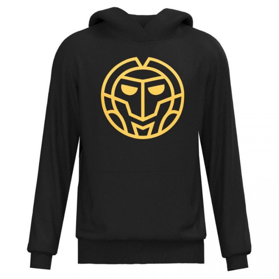 Sudadera Bidi Badu Paris Chill Negro Dorado  Oferta + Barato