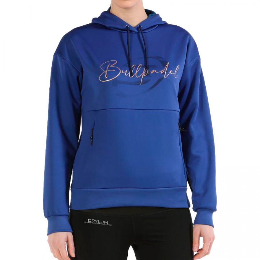 Sudadera Bullpadel Abane Azul Klein