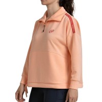 Sudadera Bullpadel Alasia Naranja Pastel
