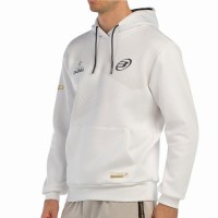 Sweat-shirt Bullpadel Premier Padel Baque Blanc  Offre - Pas cher