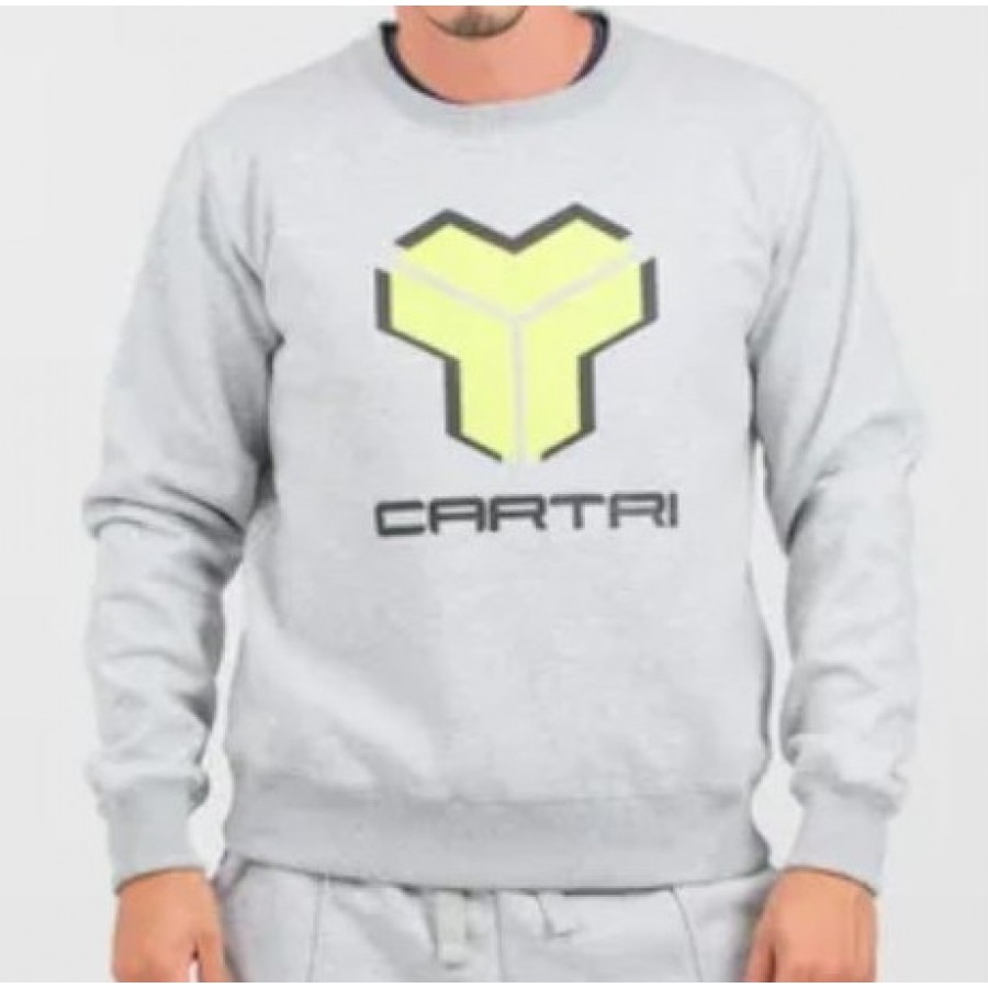 Cartri Sefora Grey Sweatshirt  PADELPOINT Cartri Sefora Grey Sweatshirt