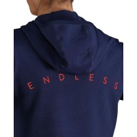 Sudadera Endless Breath Line Azul Marino Royal