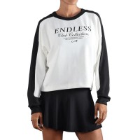 Endless Club Collection White Sweatshirt  Offer + Cheap