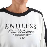 Endless Club Collection White Sweatshirt  Offer + Cheap