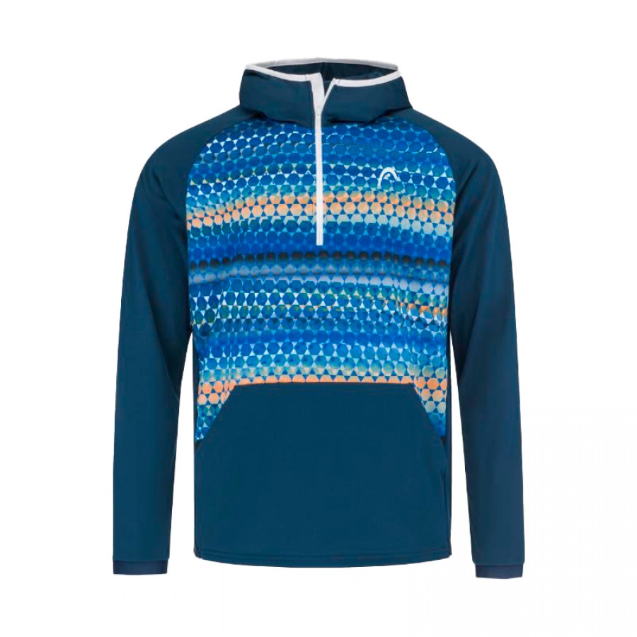 Head TopSpin Dark Blue Print Sweatshirt