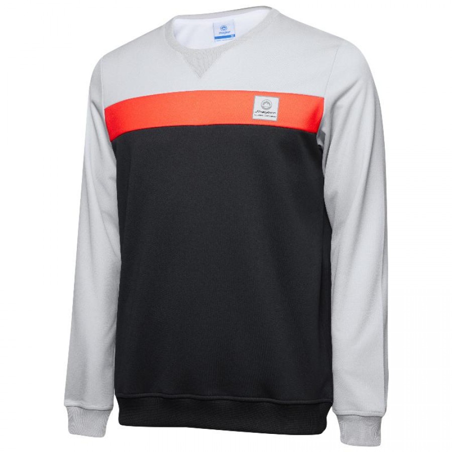 JHayber Essential 2.5 Noir Gris Sweat-shirt